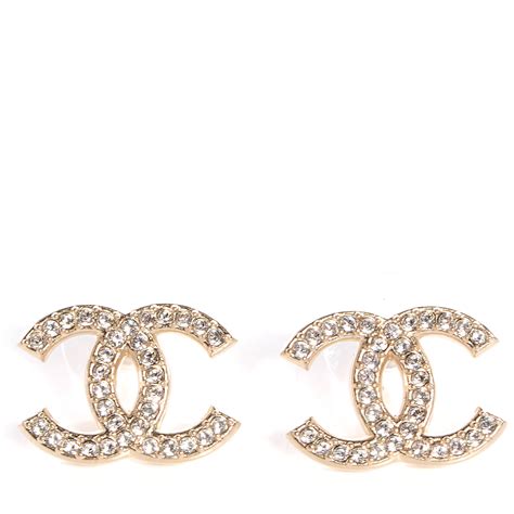 cheap chanel cc logo earrings|chanel cc earrings original.